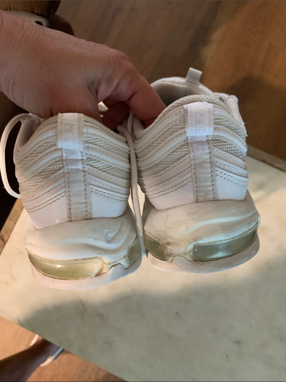 Nike Men's Air Max Sneakers White - Picture 4 of 6